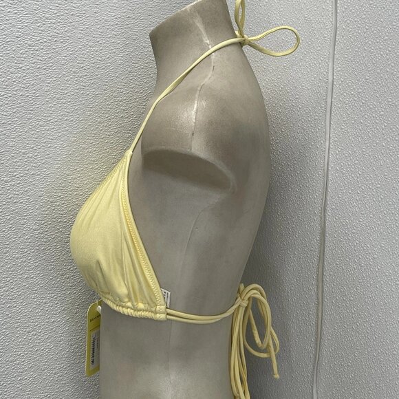 Bananhot Kyma String Bikini Top • Size M • Yellow - Picture 3 of 7